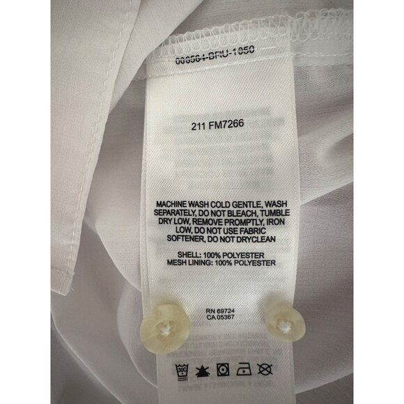 Columbia Mens Size XL PFG White Short Sleeve Vented Button Down Fishing Shirt - Picture 12 of 14